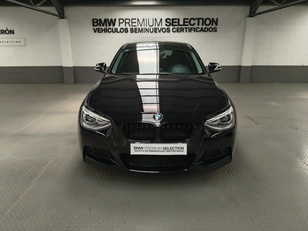 Fotos de BMW Serie 1 120d color Negro. Año 2014. 135KW(184CV). Diésel. En concesionario Autoberón de La Rioja