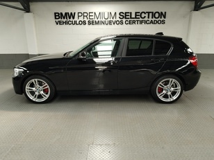Fotos de BMW Serie 1 120d color Negro. Año 2014. 135KW(184CV). Diésel. En concesionario Autoberón de La Rioja