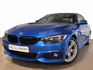 Fotos de BMW Serie 4 420d Coupe color Azul. Año 2020. 140KW(190CV). Diésel. En concesionario Automóviles Oviedo S.A. de Asturias