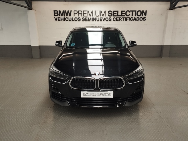BMW X2 sDrive18d color Negro. Año 2021. 110KW(150CV). Diésel. En concesionario Autoberón de La Rioja