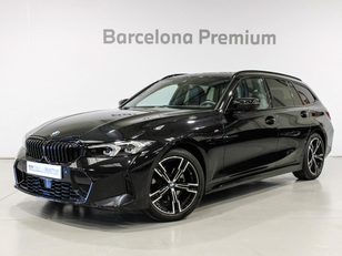 Fotos de BMW Serie 3 320d Touring color Negro. Año 2023. 140KW(190CV). Diésel. En concesionario Barcelona Premium -- GRAN VIA de Barcelona