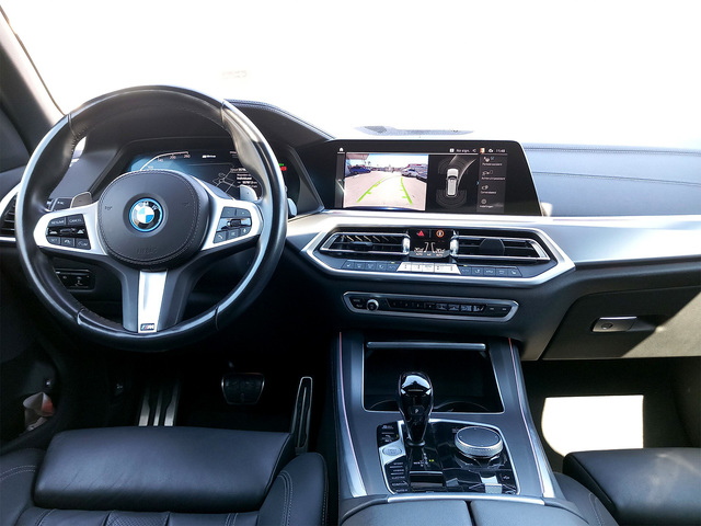 BMW X5 xDrive45e color Negro. Año 2021. 290KW(394CV). Híbrido Electro/Gasolina. En concesionario Murcia Premium S.L. AV DEL ROCIO de Murcia