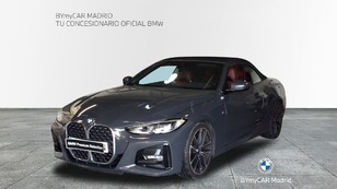 Fotos de BMW Serie 4 420d Cabrio color Gris. Año 2021. 140KW(190CV). Diésel. En concesionario BYmyCAR Madrid - Alcalá de Madrid