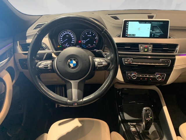 BMW X2 xDrive20d color Negro. Año 2018. 140KW(190CV). Diésel. En concesionario Automotor Premium Viso - Málaga de Málaga
