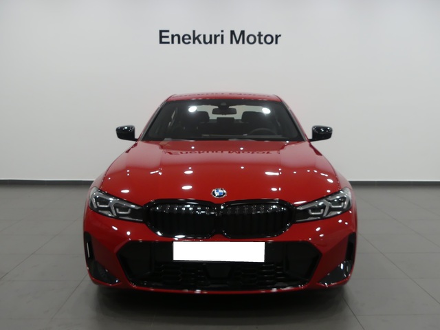 BMW Serie 3 320d color Rojo. Año 2024. 140KW(190CV). Diésel. En concesionario Enekuri Motor de Vizcaya