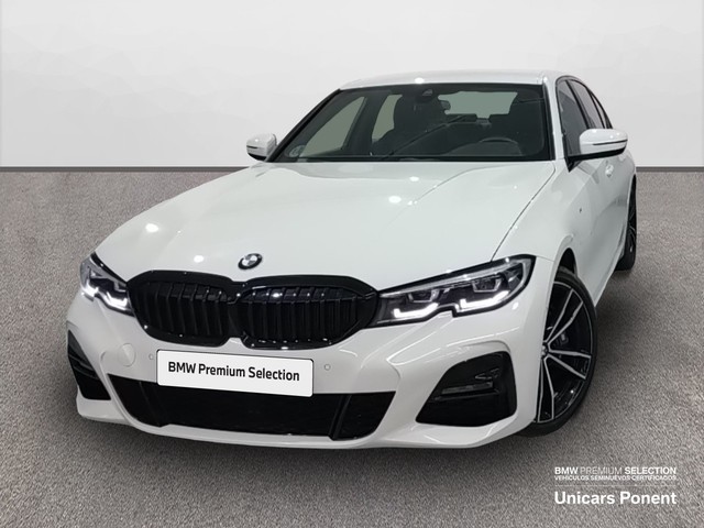 BMW Serie 3 320d color Blanco. Año 2021. 140KW(190CV). Diésel. En concesionario Unicars Ponent de Lleida