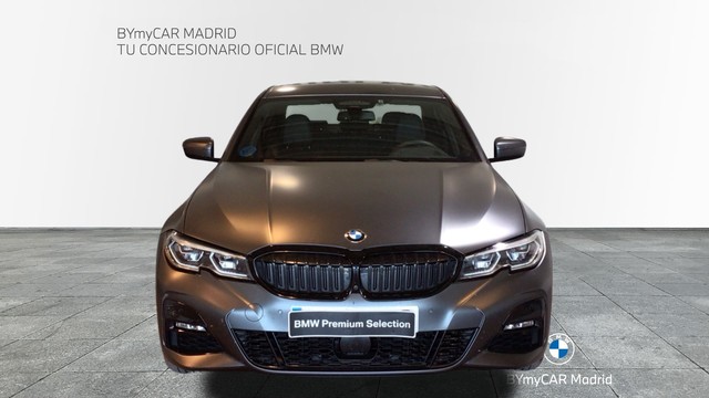 BMW Serie 3 330e color Negro. Año 2021. 215KW(292CV). Híbrido Electro/Gasolina. En concesionario BYmyCAR Madrid - Alcalá de Madrid