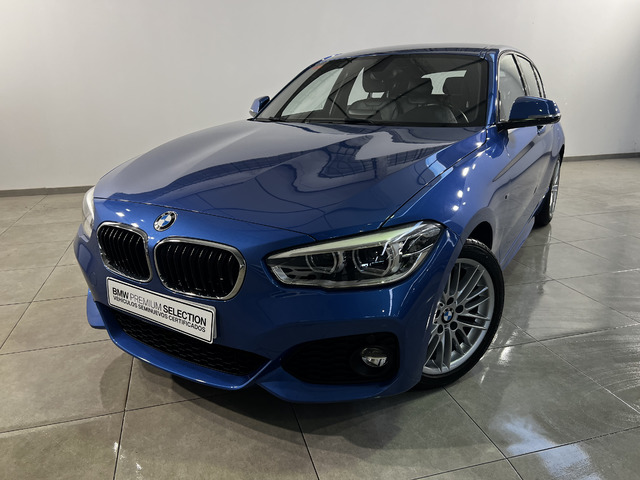 BMW Serie 1 118d color Azul. Año 2018. 110KW(150CV). Diésel. En concesionario Movitransa Cars Jerez de Cádiz