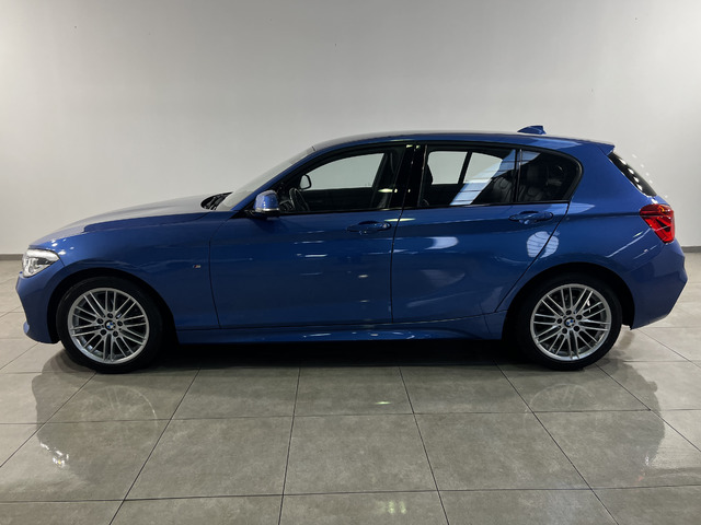 BMW Serie 1 118d color Azul. Año 2018. 110KW(150CV). Diésel. En concesionario Movitransa Cars Jerez de Cádiz