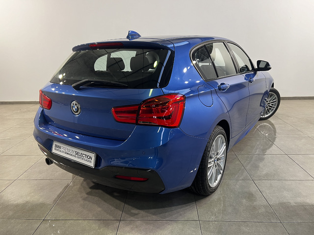 BMW Serie 1 118d color Azul. Año 2018. 110KW(150CV). Diésel. En concesionario Movitransa Cars Jerez de Cádiz