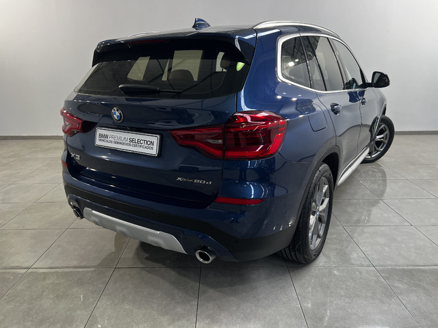 BMW X3 xDrive20d color Azul. Año 2020. 140KW(190CV). Diésel. En concesionario Movitransa Cars Jerez de Cádiz
