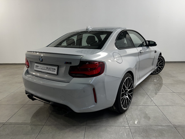 BMW M M2 Coupe Competition color Gris Plata. Año 2019. 302KW(410CV). Gasolina. En concesionario Movitransa Cars Jerez de Cádiz