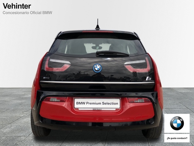 BMW i3 i3 120Ah color Rojo. Año 2019. 125KW(170CV). Eléctrico. En concesionario Vehinter Getafe de Madrid