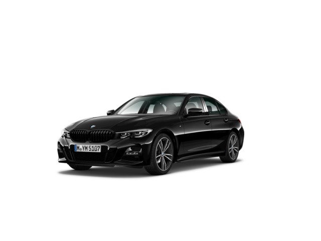 BMW Serie 3 320d color Negro. Año 2021. 140KW(190CV). Diésel. En concesionario Novomóvil Oleiros de Coruña
