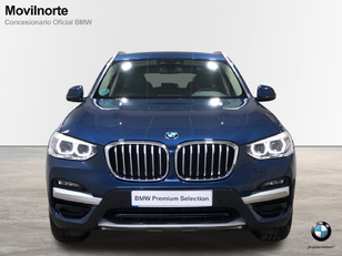 Fotos de BMW X3 xDrive20i color Azul. Año 2021. 135KW(184CV). Gasolina. En concesionario Movilnorte El Plantio de Madrid