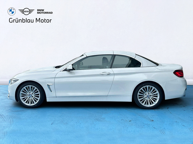 BMW Serie 4 420i Cabrio color Blanco. Año 2020. 135KW(184CV). Gasolina. En concesionario Grünblau Motor (Bmw y Mini) de Cantabria