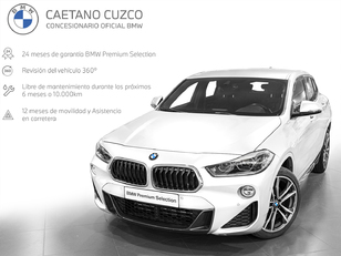 Fotos de BMW X2 sDrive20i color Blanco. Año 2020. 141KW(192CV). Gasolina. En concesionario Caetano Cuzco, Alcalá de Madrid