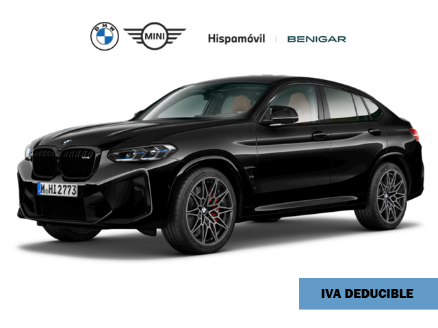 BMW M X4 M color Negro. Año 2024. 353KW(480CV). Gasolina. En concesionario Hispamovil, Torrevieja de Alicante