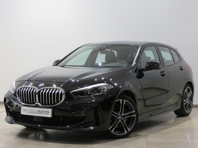 BMW Serie 1 116d color Negro. Año 2020. 85KW(116CV). Diésel. En concesionario ALZIRA Automoviles Fersan, S.A. de Valencia