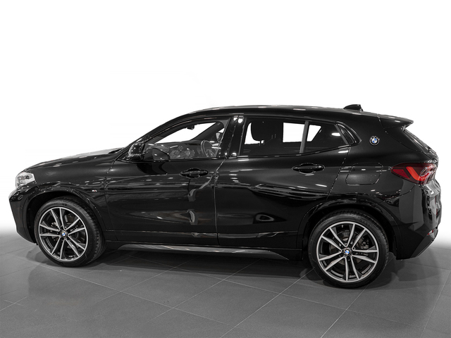 BMW X2 xDrive25e color Negro. Año 2024. 162KW(220CV). Híbrido Electro/Gasolina. En concesionario Caetano Cuzco, Alcalá de Madrid