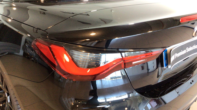 BMW Serie 4 430i Cabrio color Negro. Año 2021. 190KW(258CV). Gasolina. En concesionario BYmyCAR Madrid - Alcalá de Madrid
