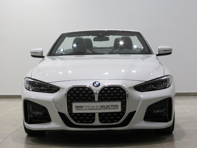 BMW Serie 4 420d Cabrio color Blanco. Año 2022. 140KW(190CV). Diésel. En concesionario FINESTRAT Automoviles Fersan, S.A. de Alicante