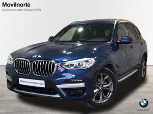 Fotos de BMW X3 xDrive20d color Azul. Año 2020. 140KW(190CV). Diésel. En concesionario Movilnorte Las Rozas de Madrid