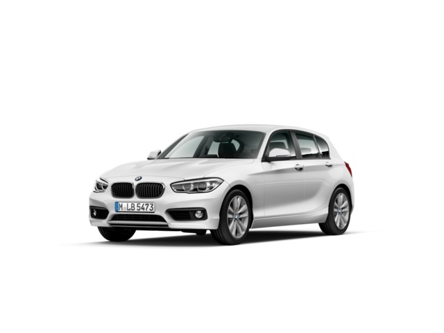 BMW Serie 1 118i color Blanco. Año 2019. 100KW(136CV). Gasolina. En concesionario Augusta Aragon S.A. de Zaragoza