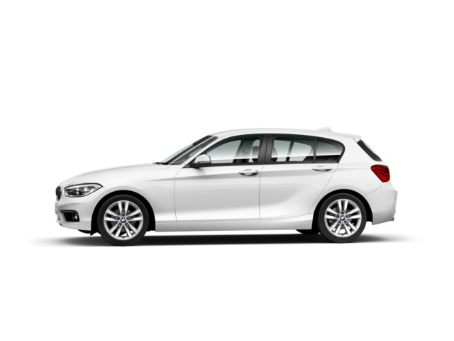 BMW Serie 1 118i color Blanco. Año 2019. 100KW(136CV). Gasolina. En concesionario Augusta Aragon S.A. de Zaragoza