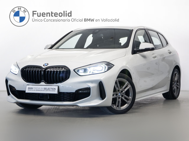 BMW Serie 1 118d color Blanco. Año 2020. 110KW(150CV). Diésel. En concesionario Fuenteolid de Valladolid