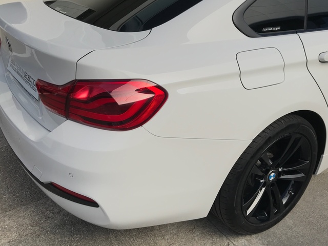 BMW Serie 4 420d Gran Coupe color Blanco. Año 2017. 140KW(190CV). Diésel. En concesionario Celtamotor Vigo  de Pontevedra