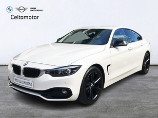 Fotos de BMW Serie 4 420d Gran Coupe color Blanco. Año 2017. 140KW(190CV). Diésel. En concesionario Celtamotor Vigo  de Pontevedra
