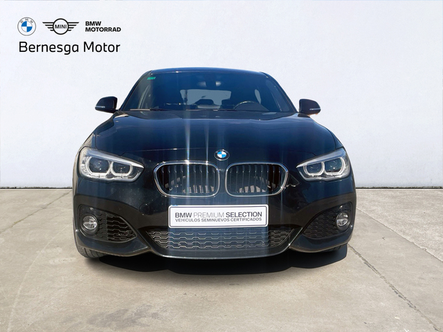 BMW Serie 1 118i color Negro. Año 2019. 100KW(136CV). Gasolina. En concesionario Bernesga Motor León (Bmw y Mini) de León