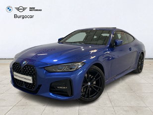 Fotos de BMW Serie 4 420d Coupe color Azul. Año 2022. 140KW(190CV). Diésel. En concesionario Burgocar (Bmw y Mini) de Burgos