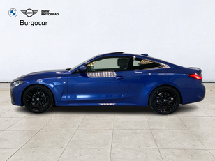Fotos de BMW Serie 4 420d Coupe color Azul. Año 2022. 140KW(190CV). Diésel. En concesionario Burgocar (Bmw y Mini) de Burgos