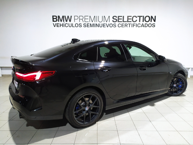 BMW Serie 2 218d Gran Coupe color Negro. Año 2022. 110KW(150CV). Diésel. En concesionario Hispamovil Elche de Alicante