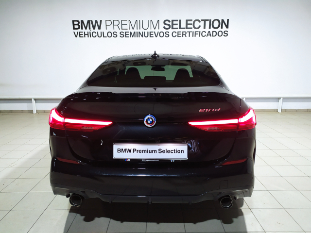 BMW Serie 2 218d Gran Coupe color Negro. Año 2022. 110KW(150CV). Diésel. En concesionario Hispamovil Elche de Alicante