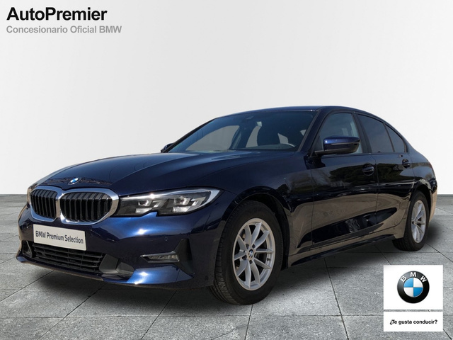 BMW Serie 3 320d color Azul. Año 2019. 140KW(190CV). Diésel. En concesionario Auto Premier, S.A. - MADRID de Madrid