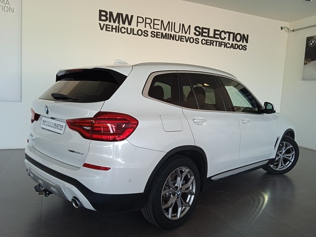 BMW X3 xDrive20d color Blanco. Año 2019. 140KW(190CV). Diésel. En concesionario ALBAMOCION CIUDAD REAL  de Ciudad Real