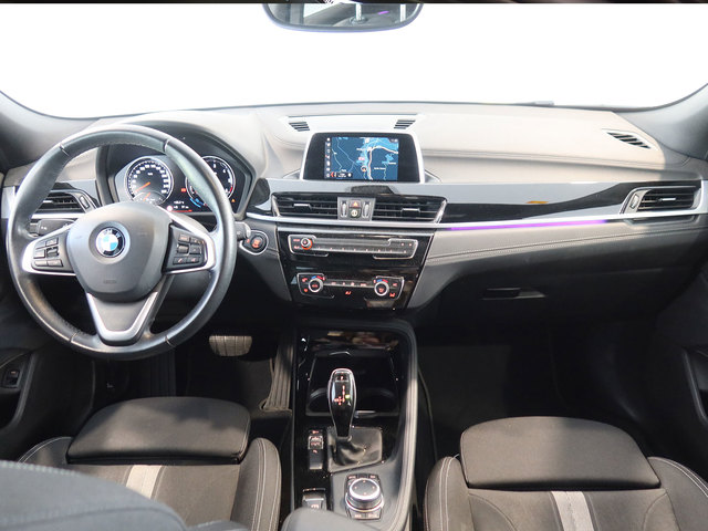 BMW X2 sDrive16d color Negro. Año 2019. 85KW(116CV). Diésel. En concesionario Autogal de Ourense