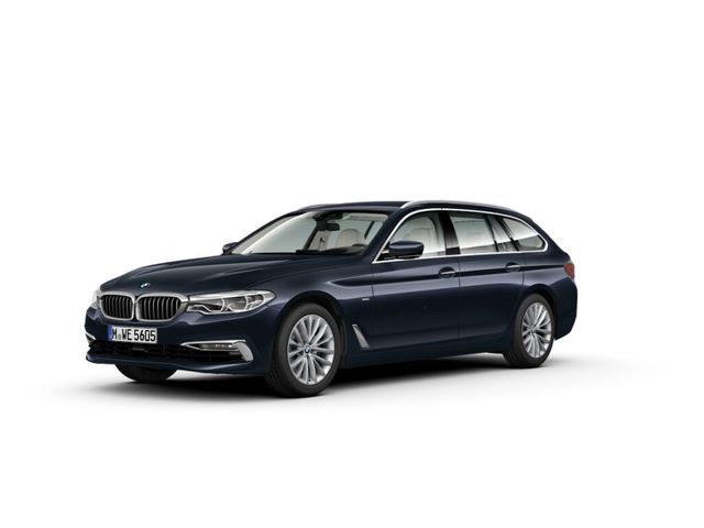 BMW Serie 5 520d Touring color Azul. Año 2019. 140KW(190CV). Diésel. En concesionario Ceres Motor S.L. de Cáceres