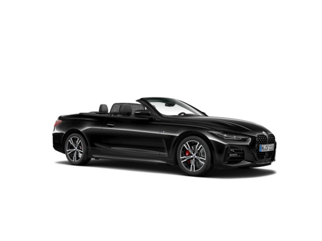 BMW Serie 4 430i Cabrio color Negro. Año 2023. 190KW(258CV). Gasolina. En concesionario Movilnorte Las Rozas de Madrid