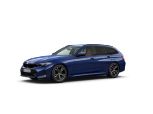Fotos de BMW Serie 3 320d Touring color Azul. Año 2022. 140KW(190CV). Diésel. En concesionario Vehinter Getafe de Madrid