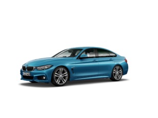 Fotos de BMW Serie 4 420d Gran Coupe color Azul. Año 2019. 140KW(190CV). Diésel. En concesionario Vehinter Alcorcón de Madrid