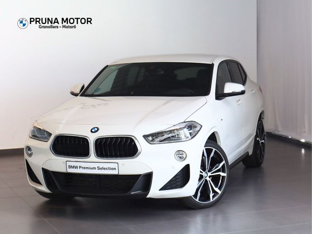 BMW X2 sDrive18d color Blanco. Año 2019. 110KW(150CV). Diésel. En concesionario Pruna Motor de Barcelona