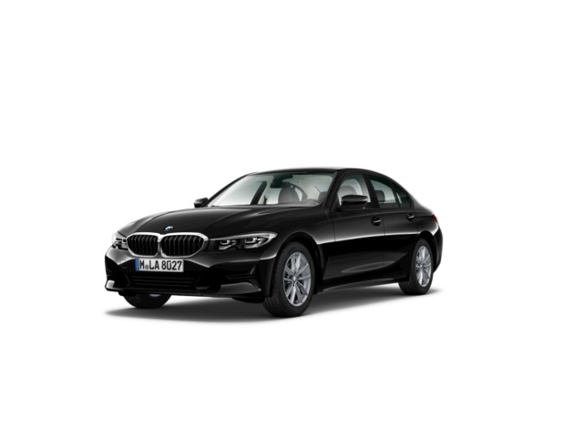BMW Serie 3 318d color Negro. Año 2019. 110KW(150CV). Diésel. En concesionario Automóviles Oviedo S.A. de Asturias
