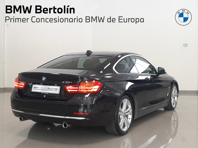 BMW Serie 4 435i Coupe color Negro. Año 2016. 225KW(306CV). Gasolina. En concesionario Automoviles Bertolin, S.L. de Valencia