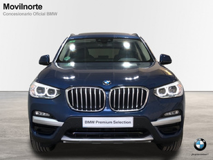 Fotos de BMW X3 xDrive20d color Azul. Año 2020. 140KW(190CV). Diésel. En concesionario Movilnorte El Plantio de Madrid