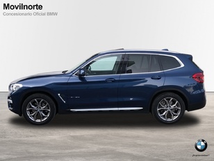 Fotos de BMW X3 xDrive20d color Azul. Año 2020. 140KW(190CV). Diésel. En concesionario Movilnorte El Plantio de Madrid