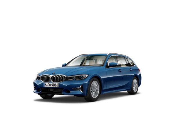 BMW Serie 3 320d Touring color Azul. Año 2021. 140KW(190CV). Diésel. En concesionario San Pablo Motor | Su Eminencia de Sevilla